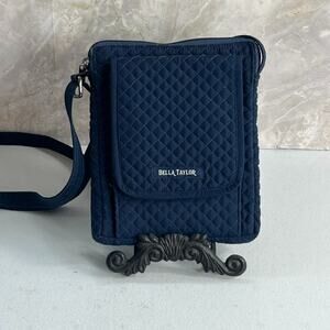 Bella Taylor Mini Crossbody Bag In Solid Navy